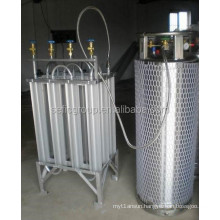 DPL450-175-1.37 175L 210L liquid tank container for oxygen nitrogen co2